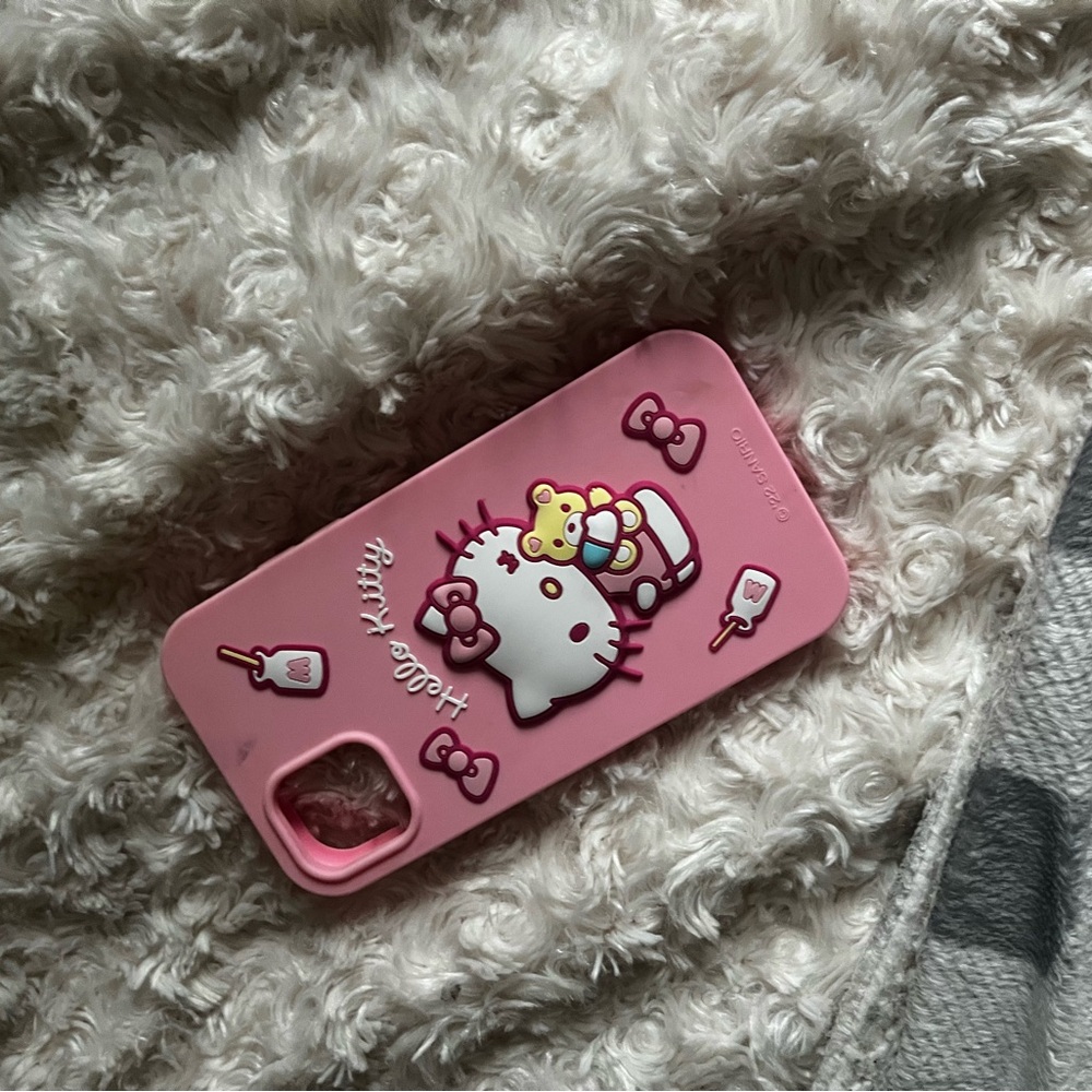Cute Pink Character Phone Case